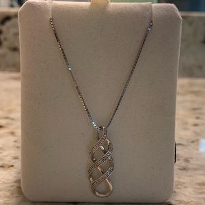 White Gold Diamond Necklace